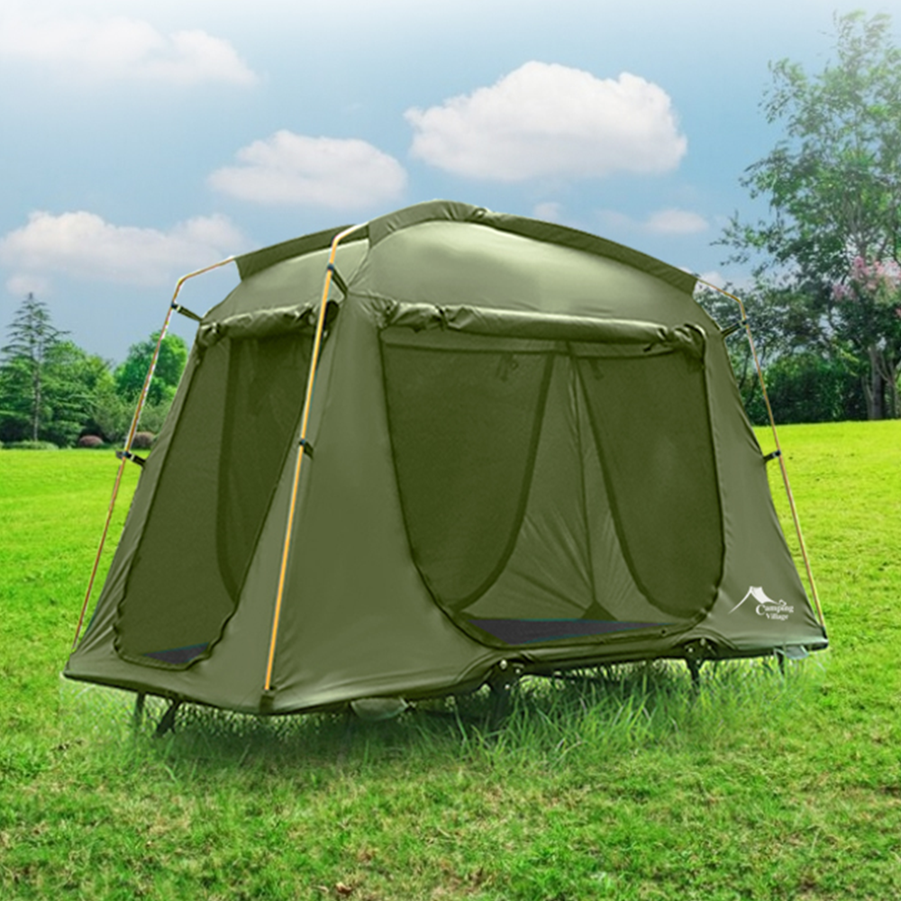경량 자전거 캠핑 캠핑용 캠핑장 차박 야영 야전 백패킹 코트 공중 텐트 침대 1인용 2인용 준비 장비 489,000원