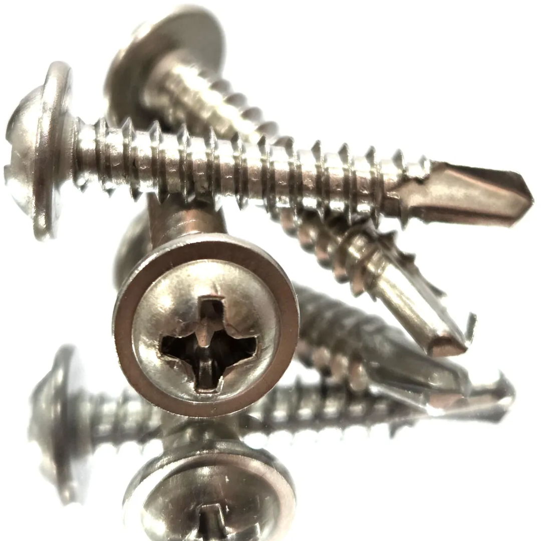 #8(4.2mm) 직결피스 스텐410 철판 와샤,접시,둥근머리 8,850원