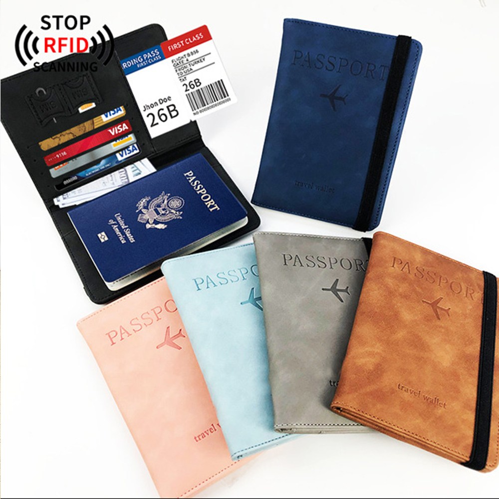 FOOI 여권케이스 RFID 차단 여행 여권지갑 카드수납 해킹방지 여권커버 4,400원
