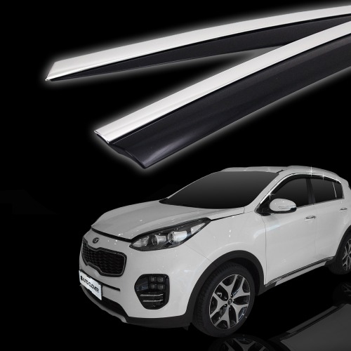 올뉴스포티지 블랙다이아몬드 썬바이져 빗물받이 햇빛가리개 크롬 아크릴 선바이져 2015~2020년 89,000원