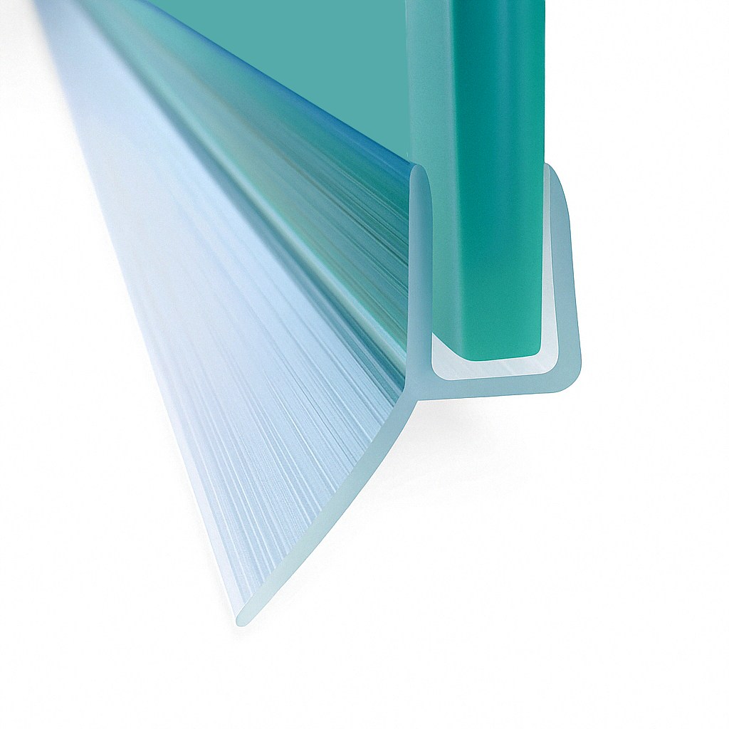 (국내생산 / 하부 물막이) 샤워부스 유리문 쫄대 물막이 물튐방지 (80cm / 2개입), 투명 15,000원