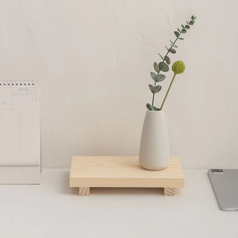패밀리트리 원목 인테리어 다용도 받침대, 베이지 14,900원