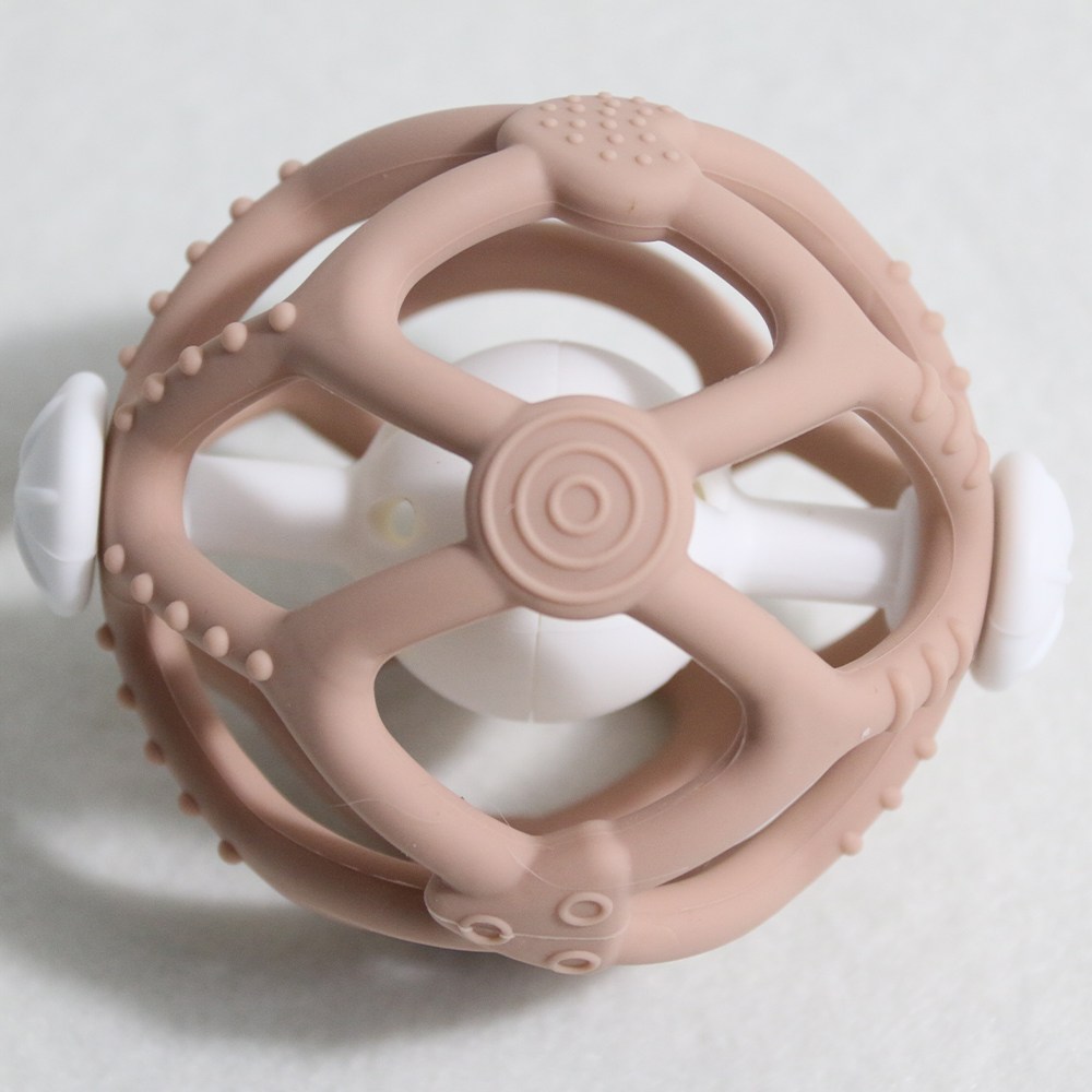 드림계곡 실리콘 펀칭 방울 강아지 공장난감, 1개, 카키색 14,900원