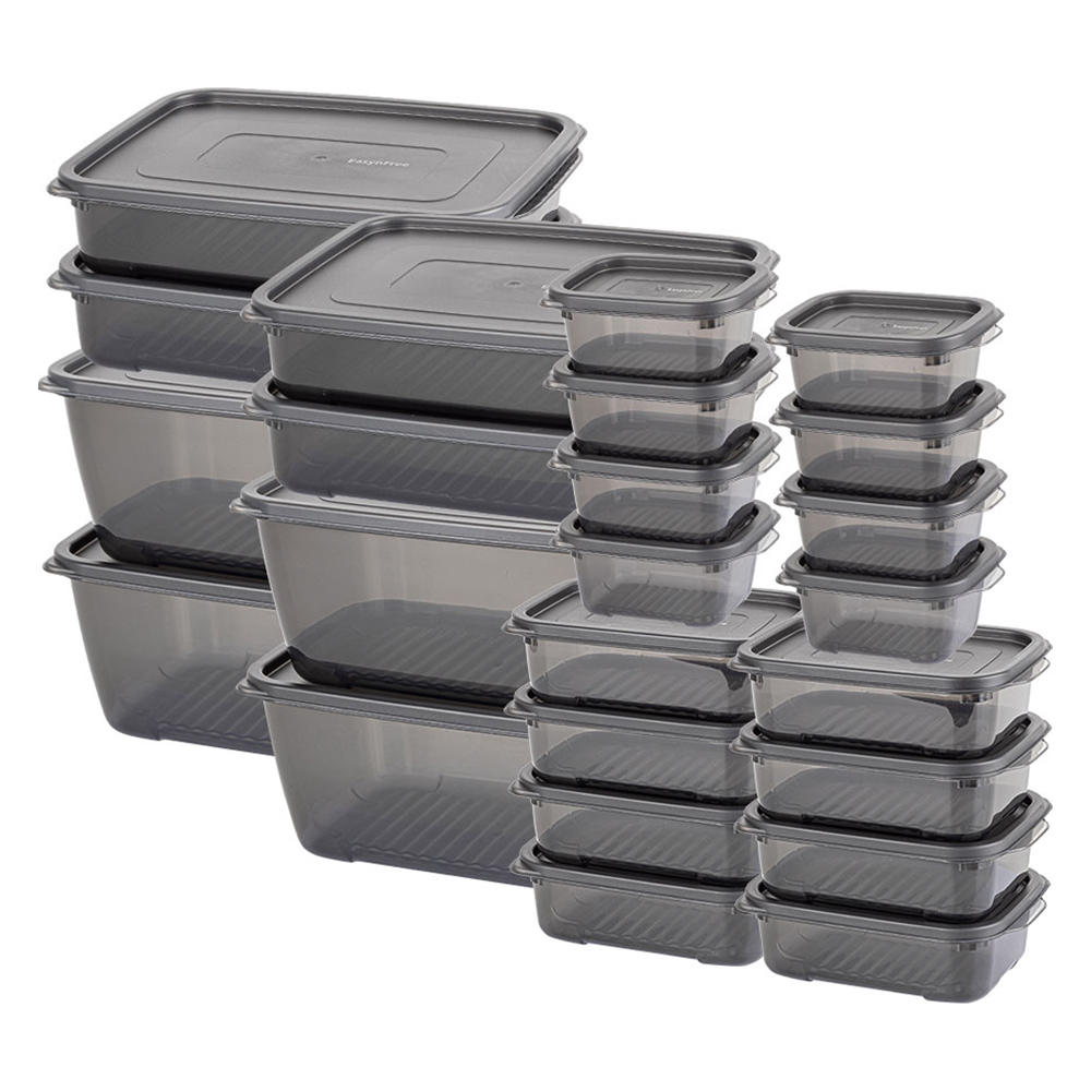 이지앤프리 블랙킵 에디션 밀폐용기 24종 풀세트 31,800원