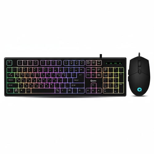 큐센 LED Stella 키보드 + 마우스 세트 34,500원