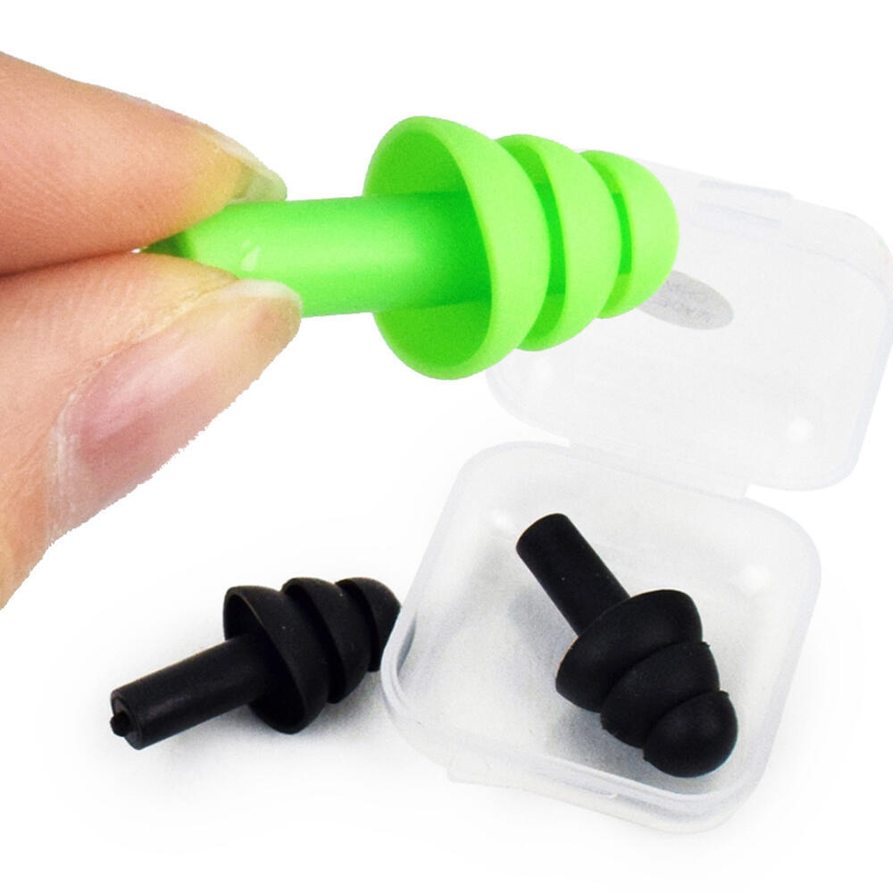 실리콘 소음 방지 귀마개 이어 플러그 보관 케이스 재사용귀마개 수면소음차단귀마개 390원