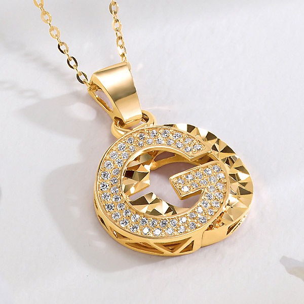 골드앤 18K 골든즈 목걸이 화사 스톤 세련 팬던트 컷팅 반짝 화려 선물추천 1,798,600원