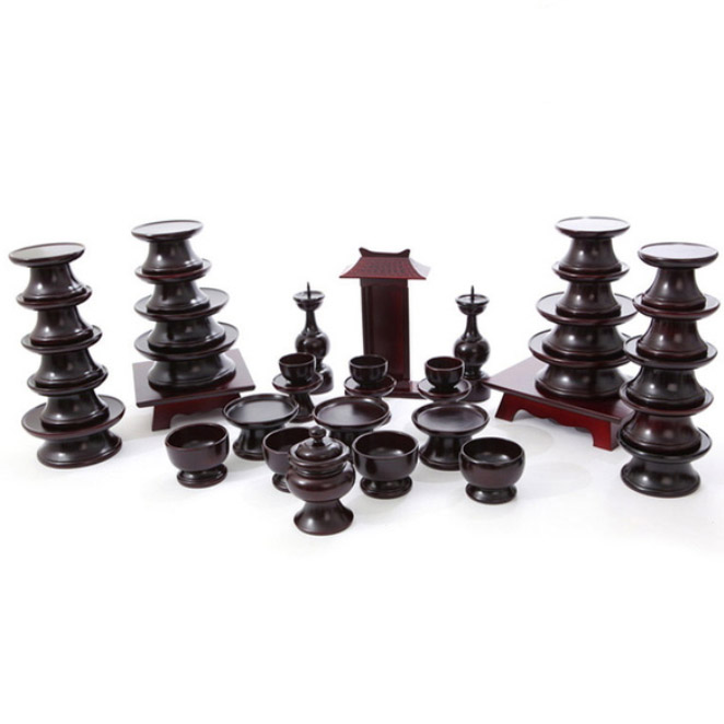 남원목기공예 국산 남원문화재 블랙라벨 제기세트 323,000원