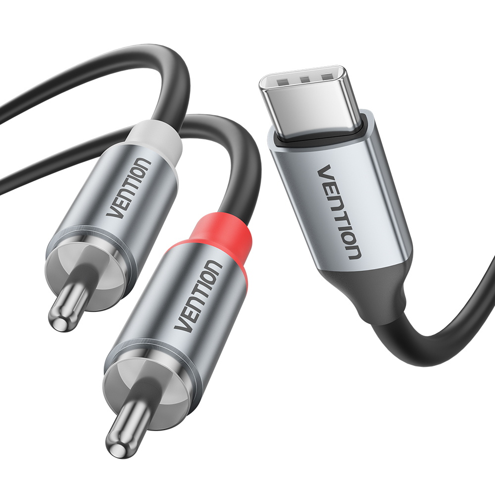 벤션 하이파이 DAC C타입 to 2 RCA 스테레오 오디오 케이블, 2m, 1개 14,900원