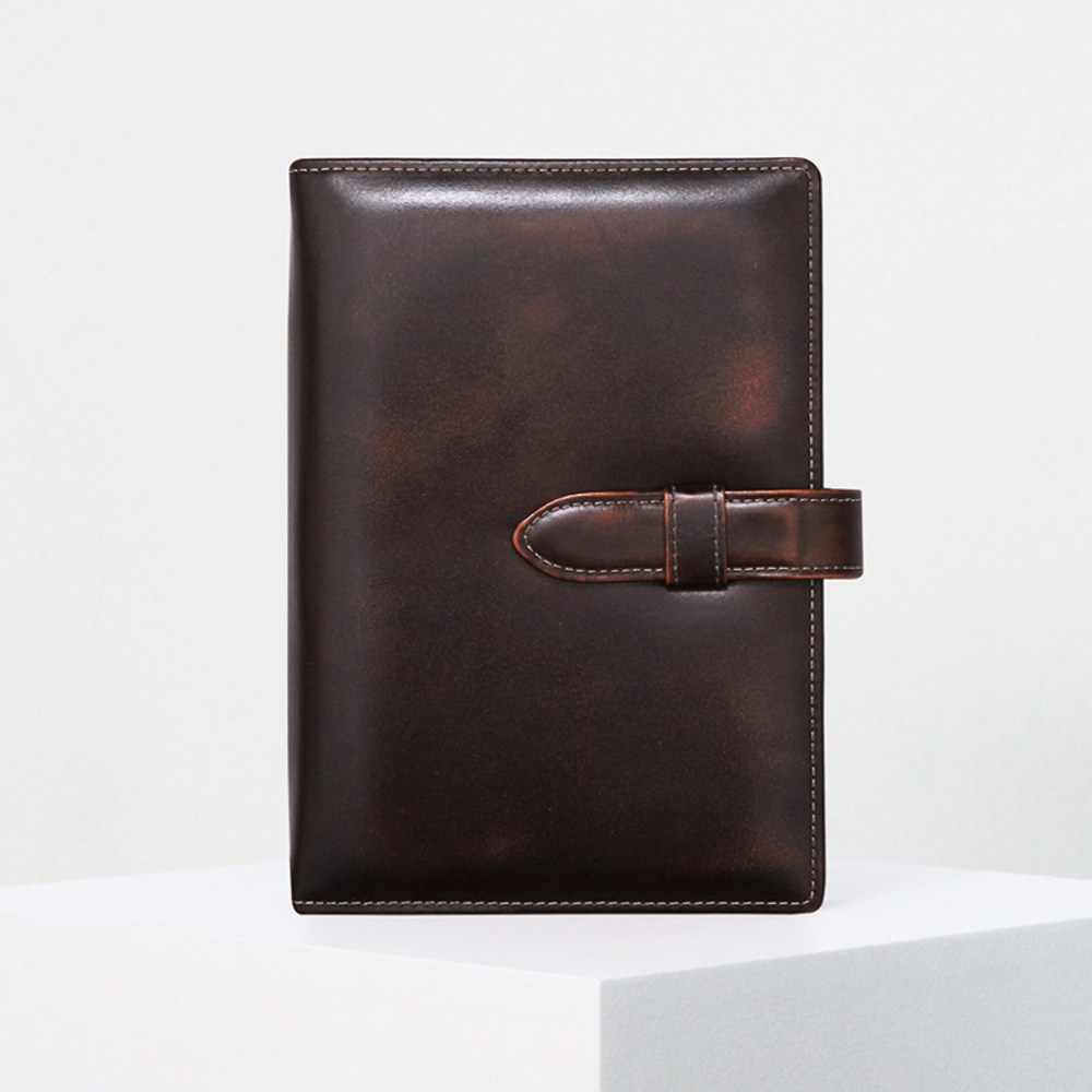 2026년 마뜨 이니셜각인 40절 아도방 소가죽 끼움형 만년 가죽 다이어리, (투톤브라운)D71516 내부/영문정자체 풀네임 112,000원