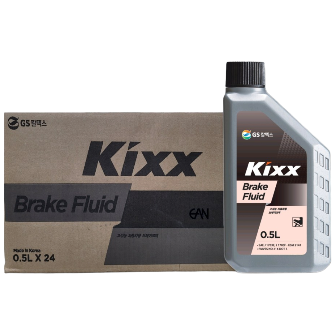 킥스 브레이크오일 DOT3 0.5L, 1개, 킥스 브레이크오일 DOT3 0.5L 12,500원