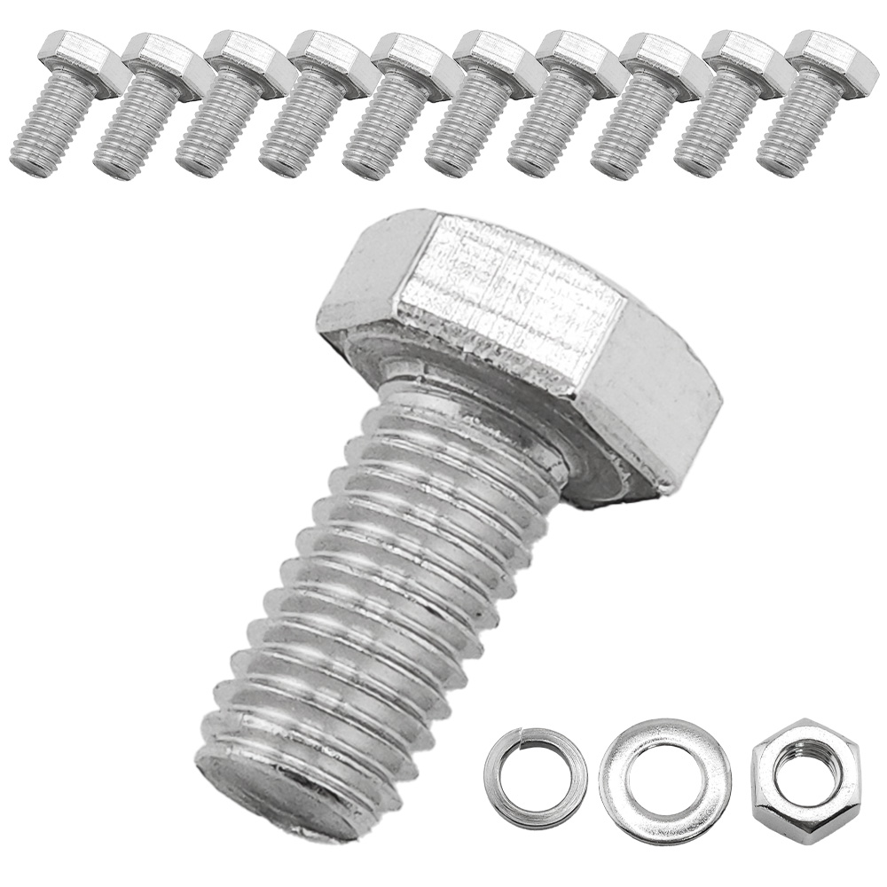 유스툴 스텐 육각 나사 볼트 너트 와셔 포함 SUS 서스 304, 1팩, 12mm, M6 6,200원