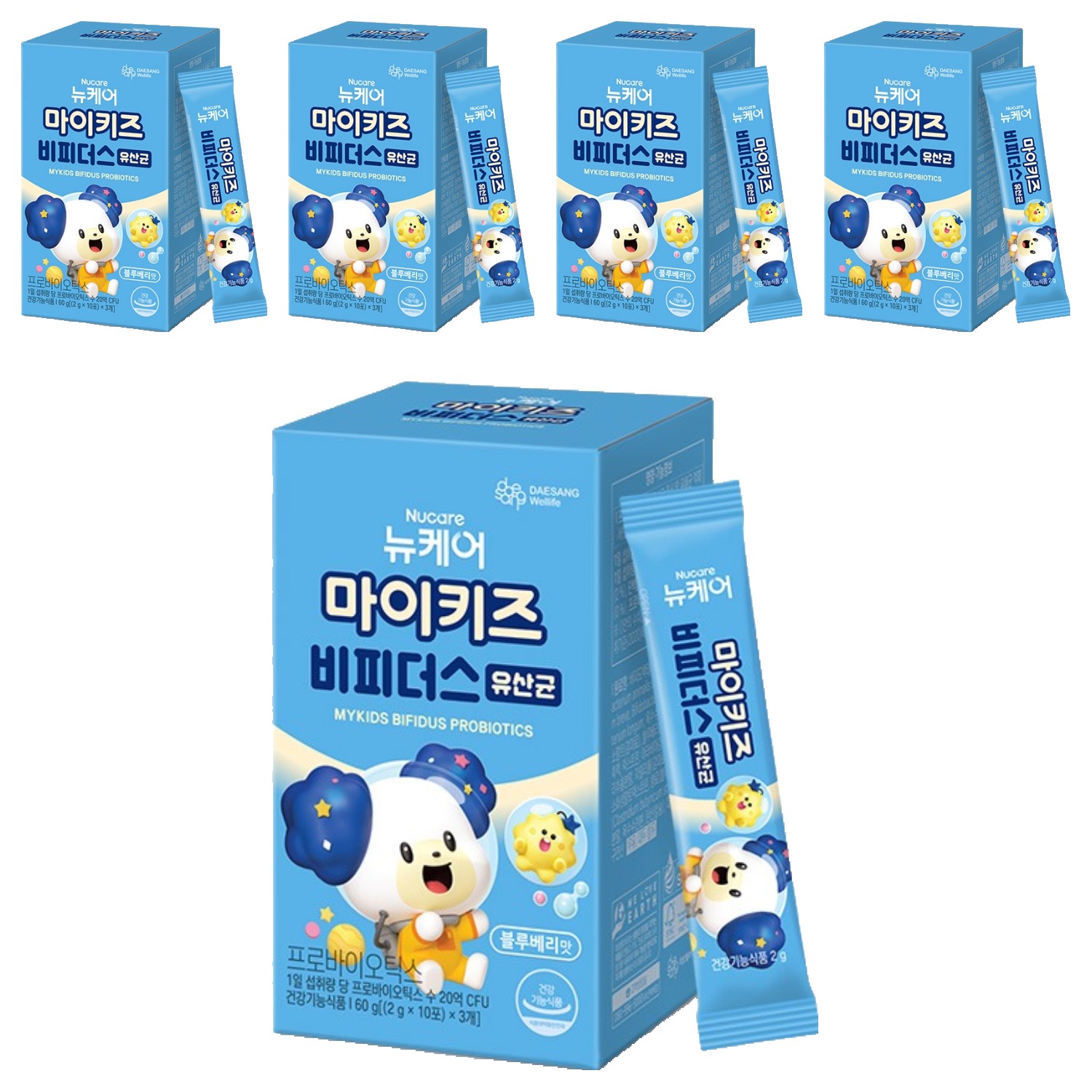 대상웰라이프 정품 마이키즈 비피더스 유산균 30포 114,000원