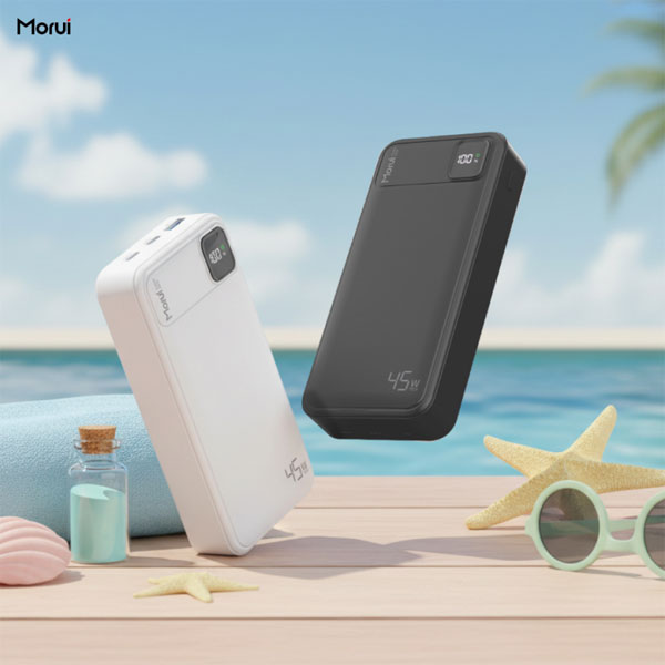 모루이 45W 20000mAh PD PPS 초고속 충전 2.0 대용량 기내 반입 보조배터리 패스스루 MT-45 (블랙) 29,300원