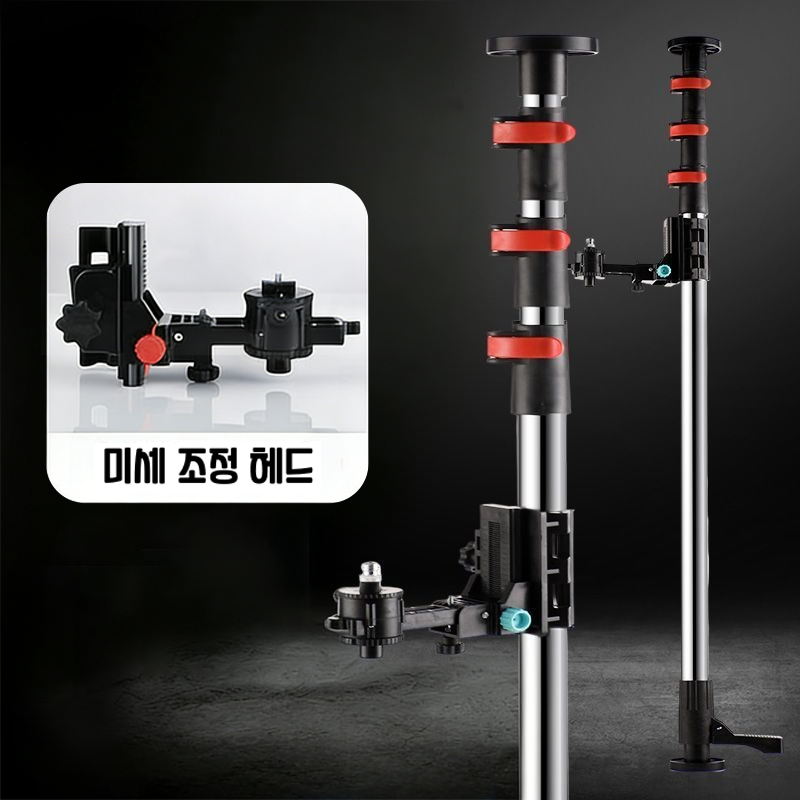 레벨기 리프트 서포트 폴대 레벨기 보조 거치대 천장 고정봉 받침대3.3m 55,600원