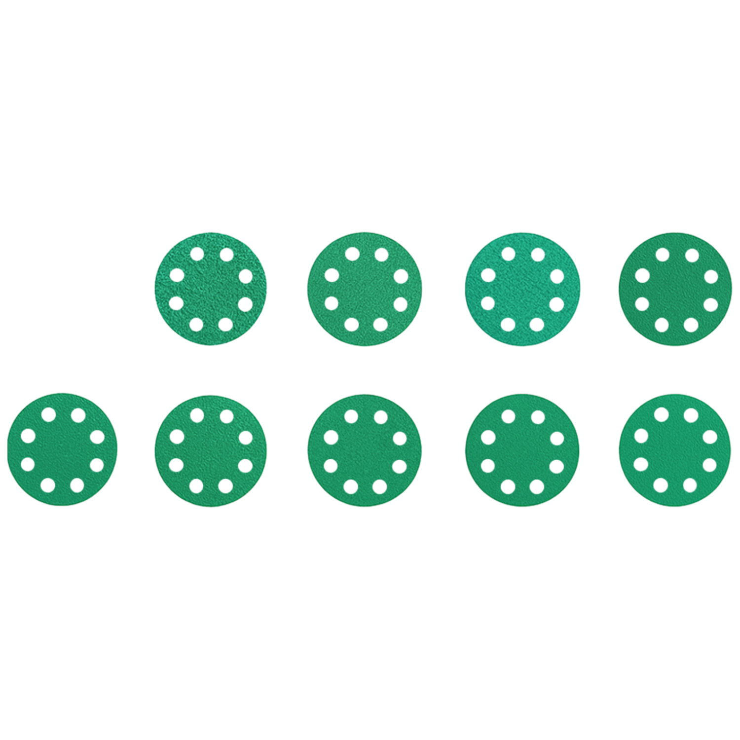 SABER 5인치(125mm) 8홀 지르코니아 필름 원형사포 80~600방 9종세트 입도별10장씩 24,900원