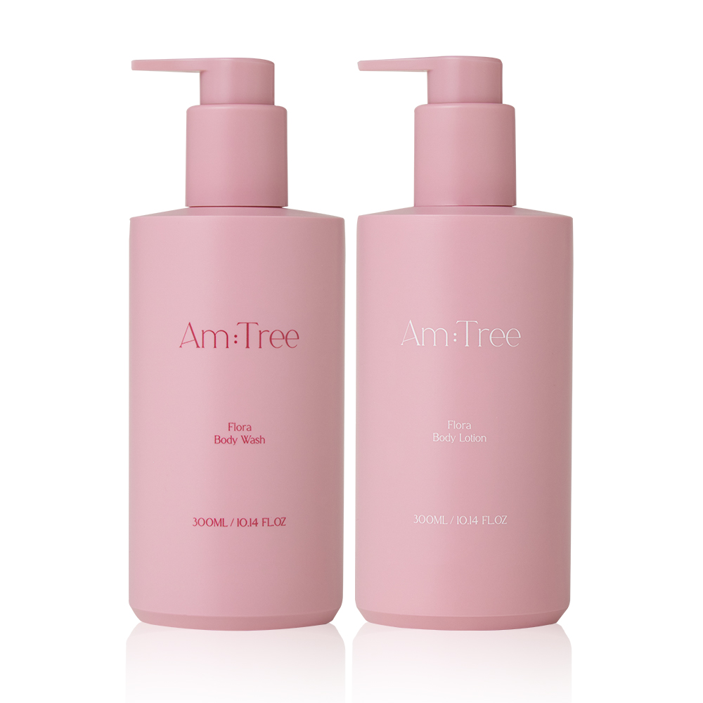 에이엠트리 플로라 퍼퓸 바디케어 2종세트 장미향 꽃향(바디워시 300ml 1개+바디로션 300ml 1개) 32,900원