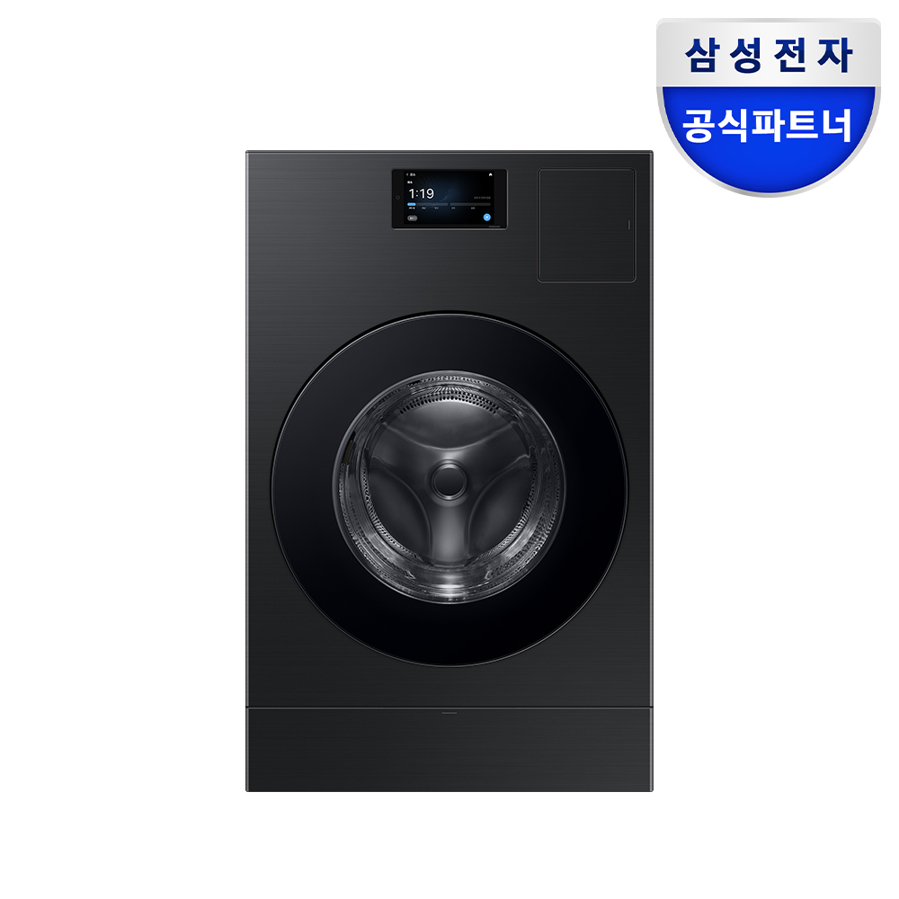삼성 비스포크AI 콤보 세탁건조기 WD90F25CHB 세탁25kg+건조18kg 블랙캐비어 1등급 3,499,000원