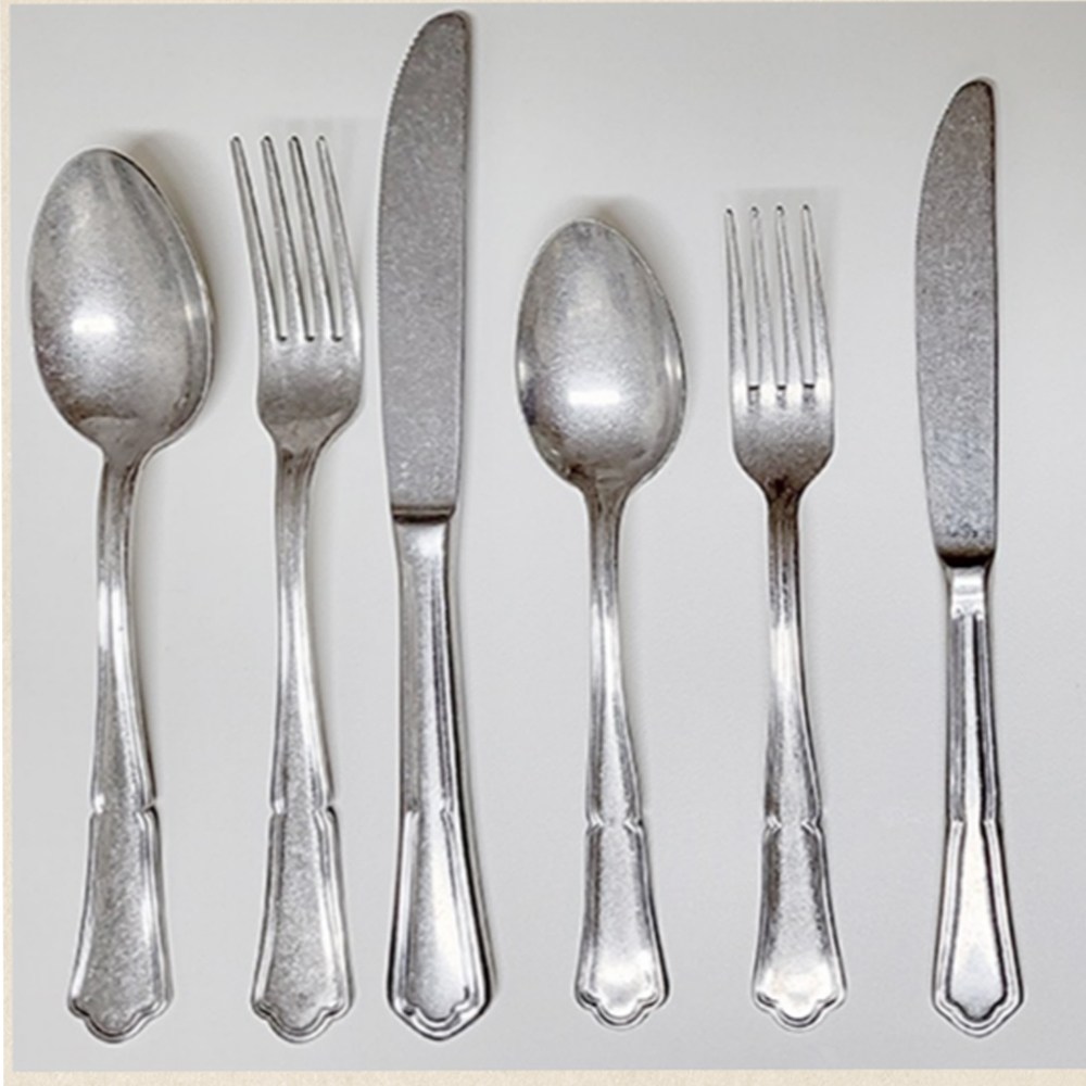 이탈리아 살비넬리 (Salvinelli) 스푼 포크 나이프 커트러리-Sire, 1개 53,350원