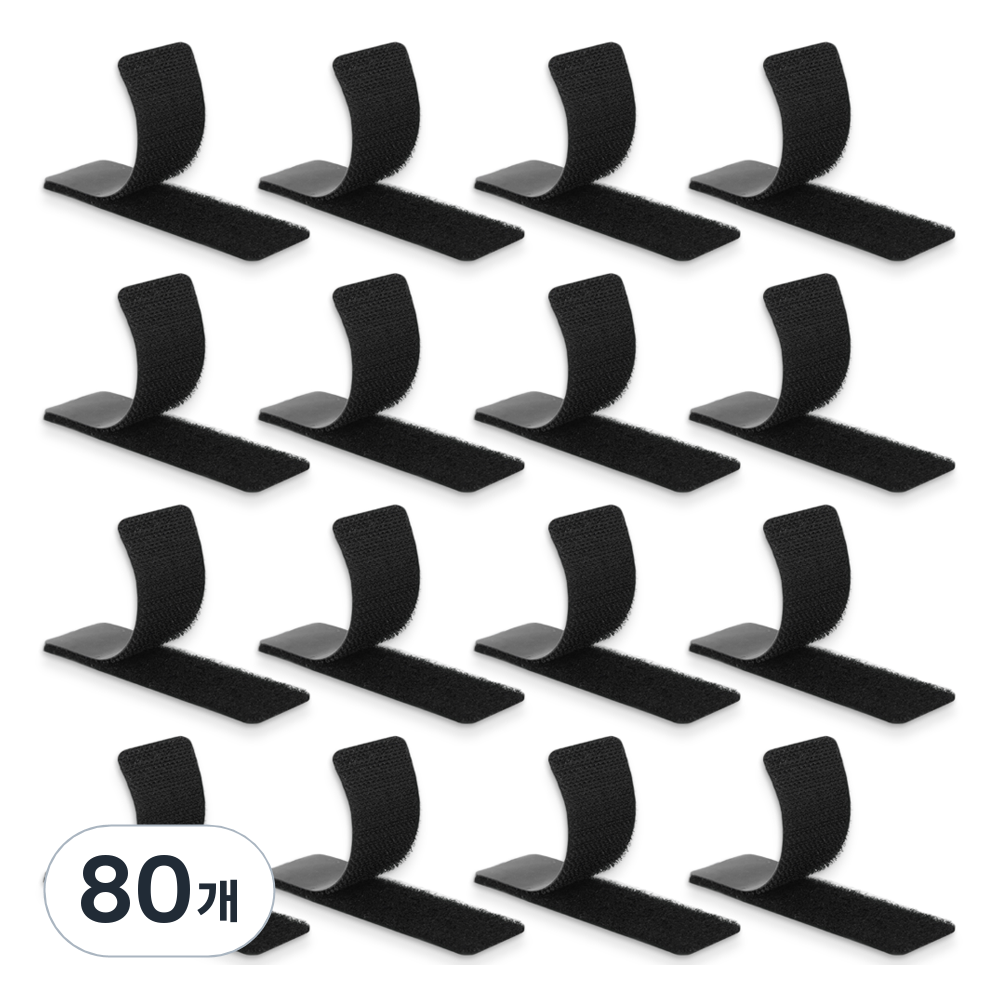 스코라 강력 접착 찍찍이 패드 검은색 25,000원