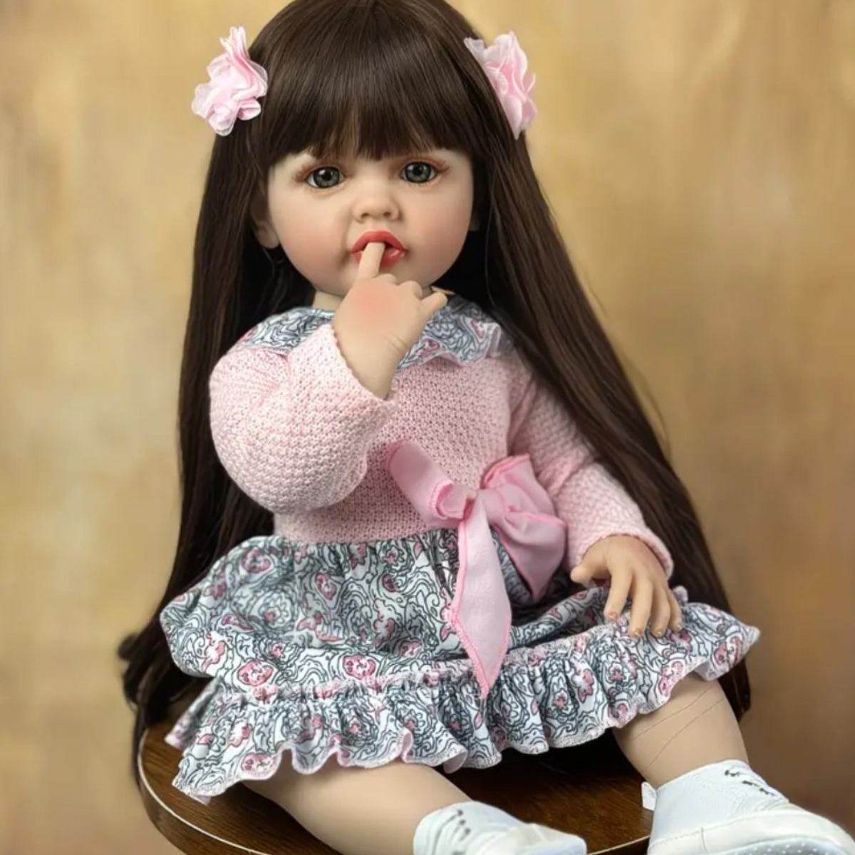 코지베베 너무 예쁜 실제같은 아기 소녀 인형 55cm, 1개 69,900원