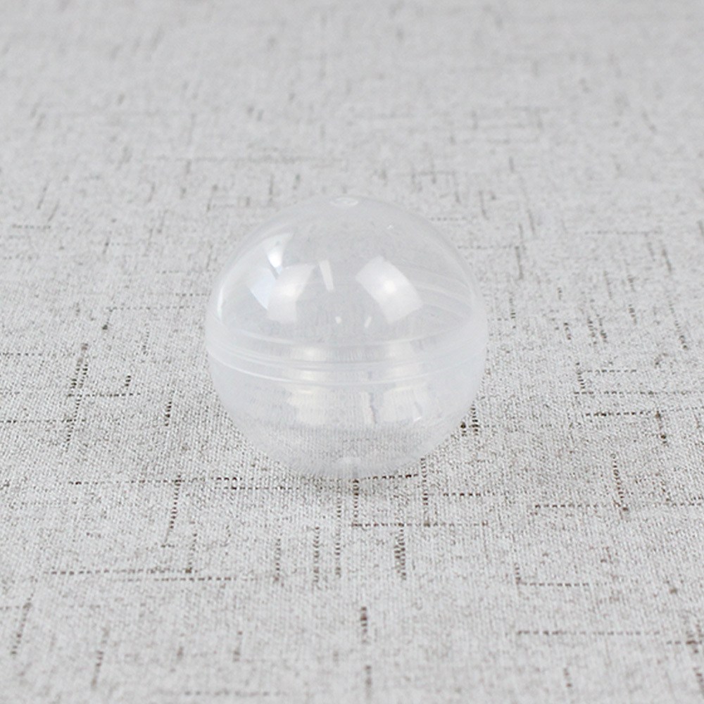 원형 투명 캡슐 4cm /뽑기통 가챠 플라스틱 에그 150원
