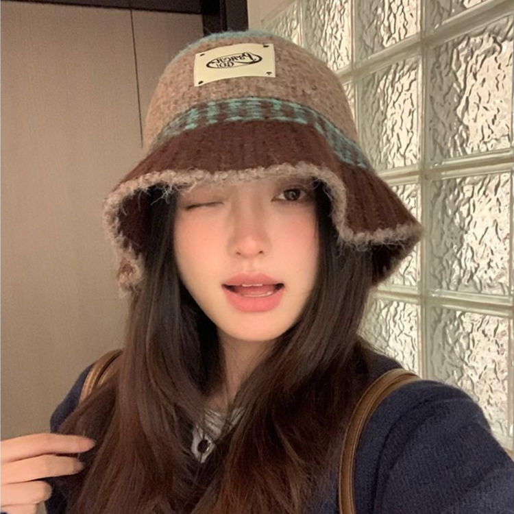 HALOPICK 뜨개 니트 모자 봄 가을 겨울 버킷햇 벙거지 21,300원