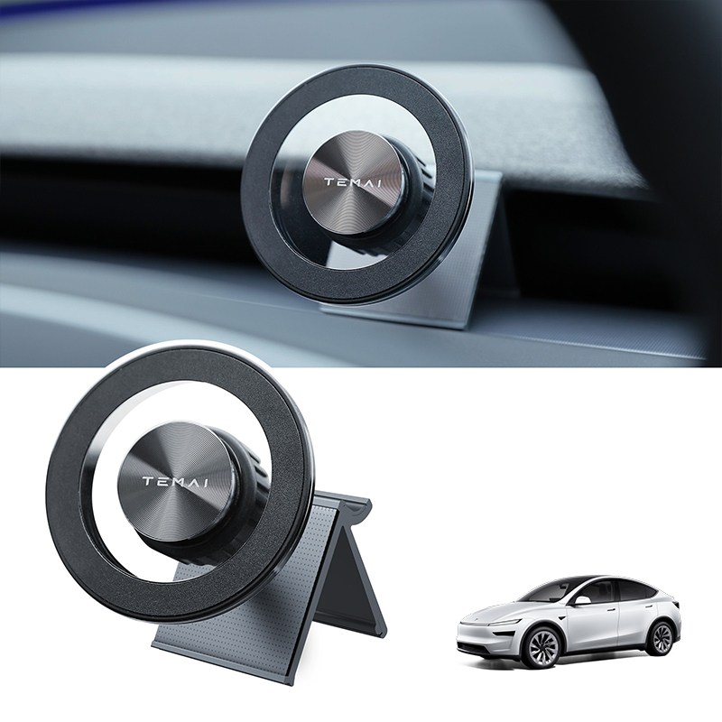 TEMAI 테슬라 모델Y 주니퍼 전용 대시보드 핸드폰 휴대폰 거치대 / 조절형 차량용 휴대폰 홀더 자석 대쉬보드 거치대, 테슬라 전용, 1개 29,800원