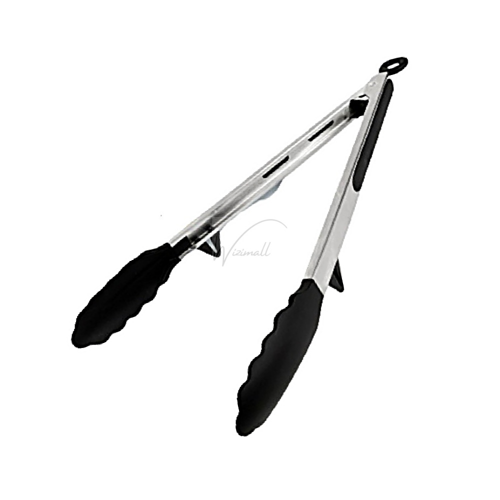 wizimall 띄움 실리콘 주방집게 블랙 실리콘조리집게 4,300원