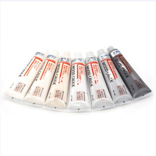 제이엠 우드코크 41가지색상 메꿈제 메꾸미 가구마루보수 가구몰딩 틈새 찍힘 보수 흠집 긁힘수리 색상다양함 120g 튜브형, 화이트오크, 1개 13,000원