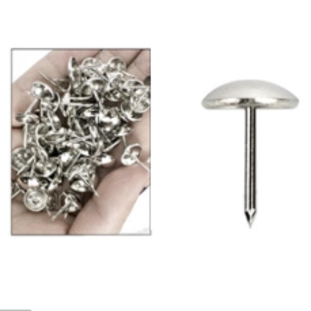 가구 비오 앞핀 리폼 부품 엔틱 장식 쇼파 가죽 고정 압핀 압정 데코 은색 데코 대 1P 1,050원