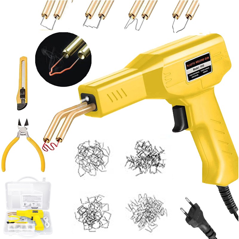 프리라이프 - 플라스틱 용접기 핫 스테이플러 휴대용 자동차 범퍼 수리 풀세트 17,500원