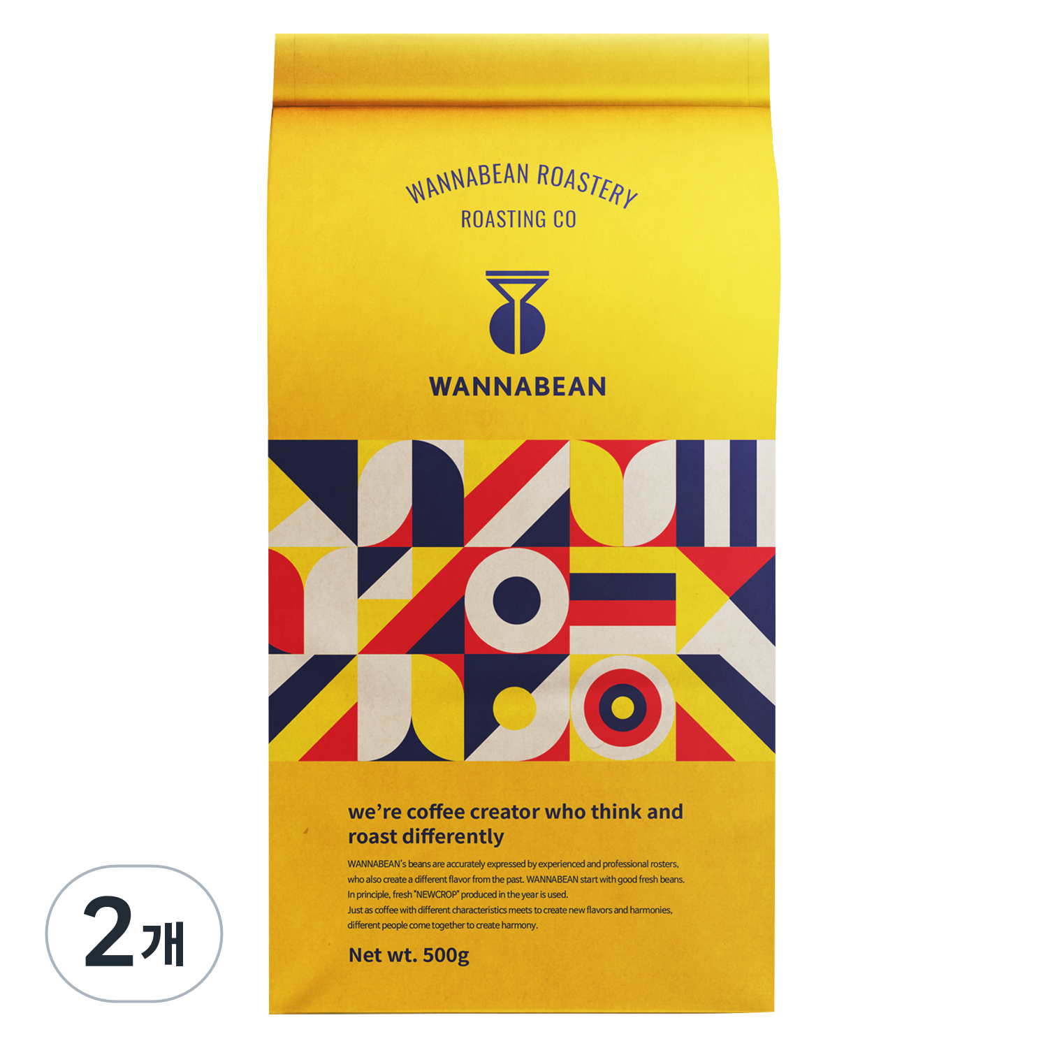 워너빈 베트남 로부스타 G1 원두, 모카포트, 500g, 2개 22,000원