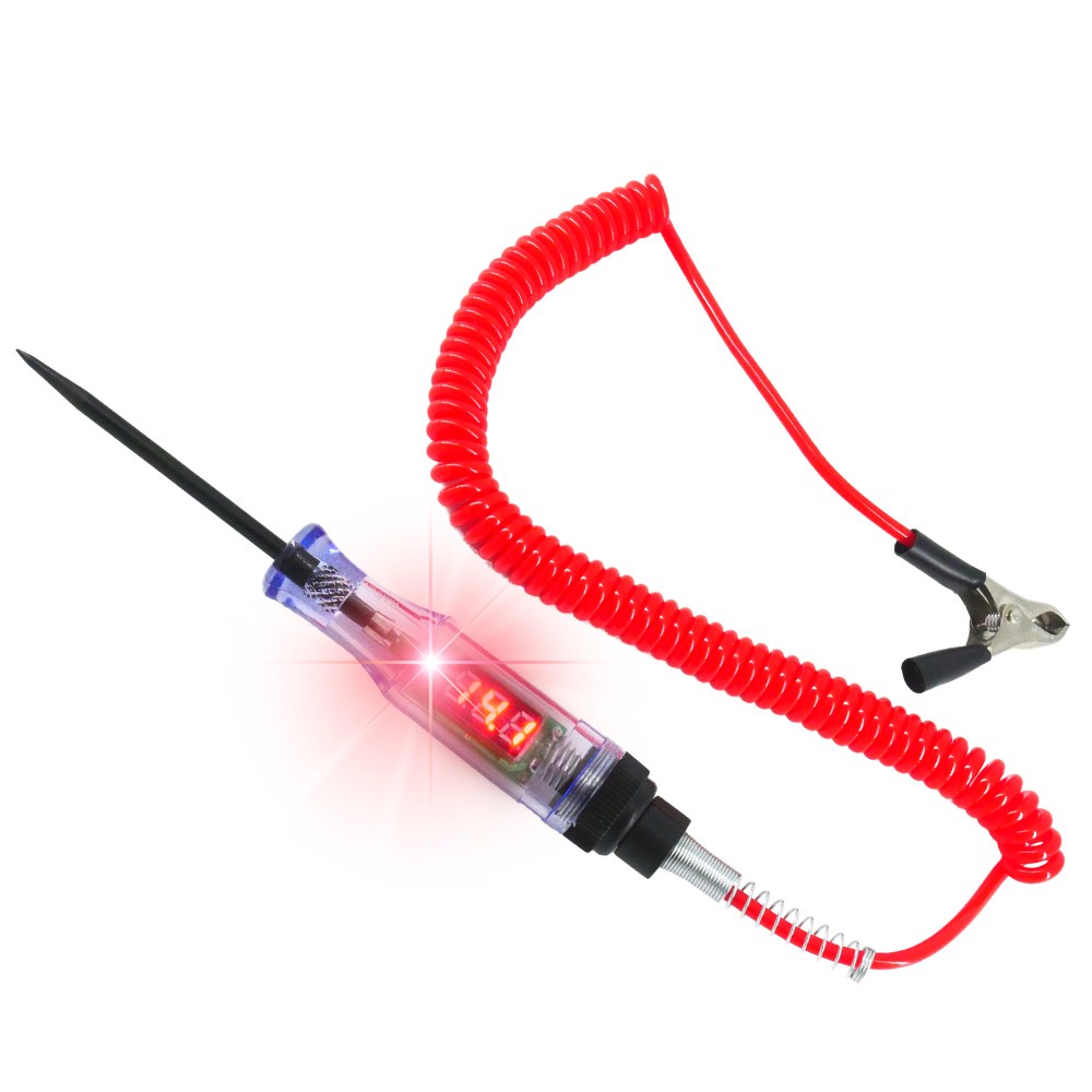 배선 테스터기 차량용 DIY 전압 테스트 자동차 검전기 6-24V, 1개 16,800원