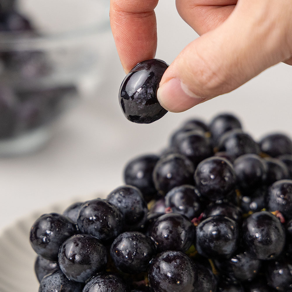 금메달농수산 프리미엄 블랙세이블 포도, 1개, 특품 1kg 15,200원