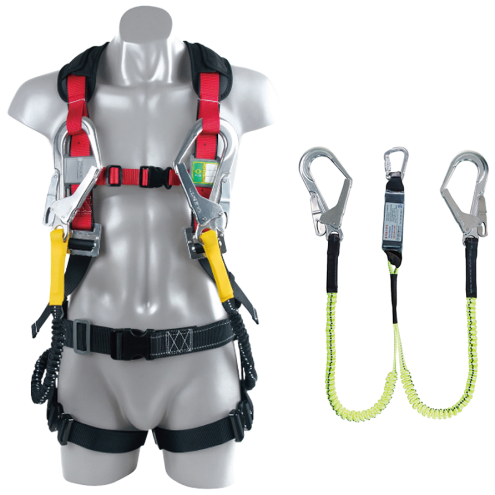 전체식 안전그네 C 고급형 KJ052-DS02 더블 알루미늄훅 엘라스틱 죔줄, 1개 153,500원