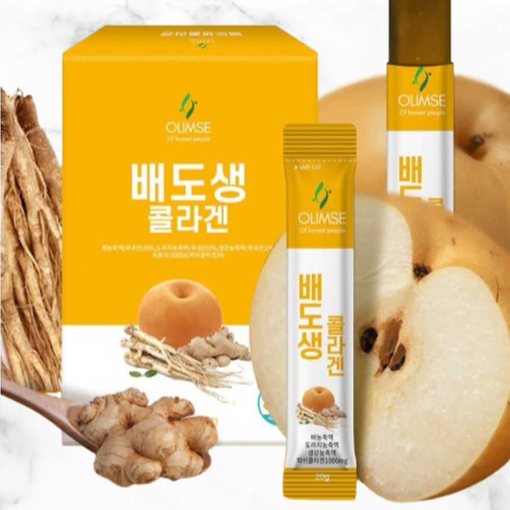 리군 배 도라지 생강 배도생 콜라겐 젤리스틱 20gx30포 2박스 48,300원