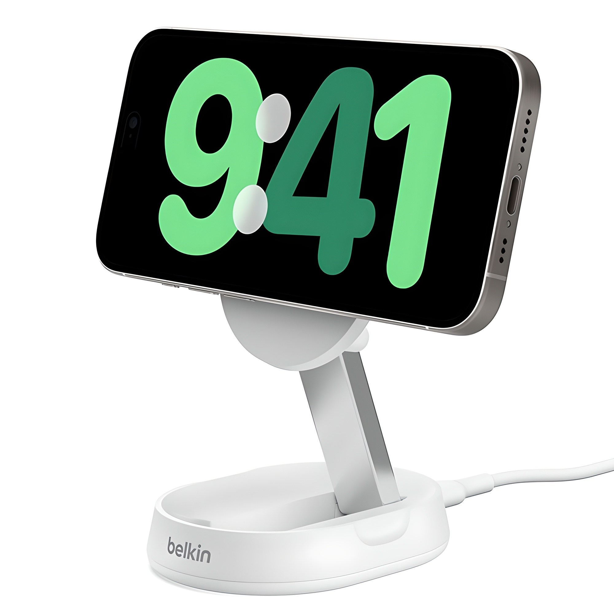 벨킨 Qi2 부스트 차지 프로 컨버터블 마그네틱 무선 충전 스탠드 WIA008btWH 49,000원