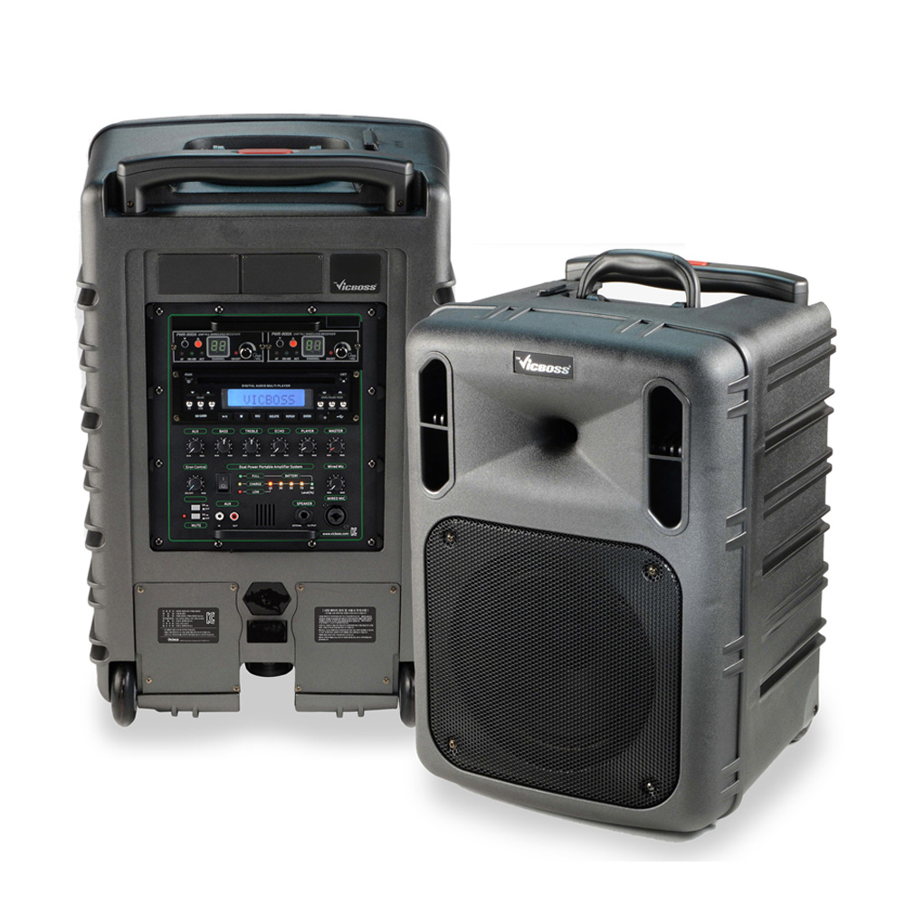 PWA-VN932 CD 충전이동식 앰프 블루투스 USB 2채널무선마이크 스피 1,574,000원