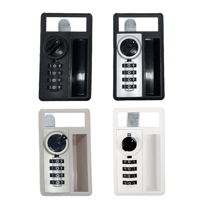 리빙올데이 4구 다이얼키 명찰형 캐비넷사물함 비밀번호 락카키, 골드 14,500원