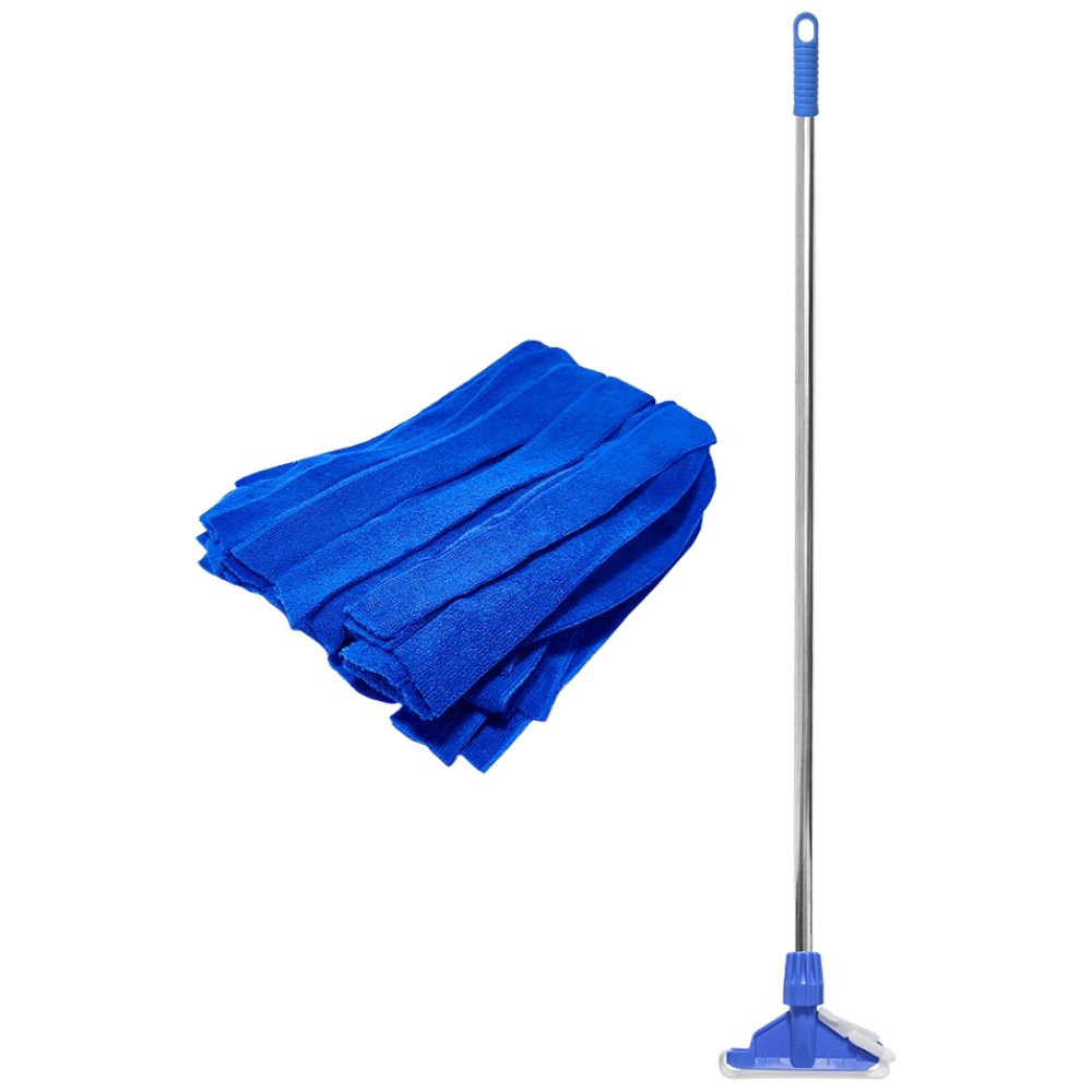 크린핏 고급 홀드 스텐 마포대 + 극세사 마포걸레 270g 8,900원