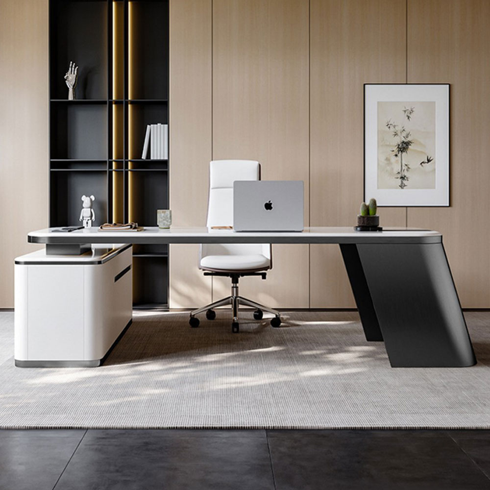 유럽풍 디자인 파멜라 책상 대표실 서재 ㄱ자 중역 VIP실 회장실 사무실 임원 PC책상 2,390,000원