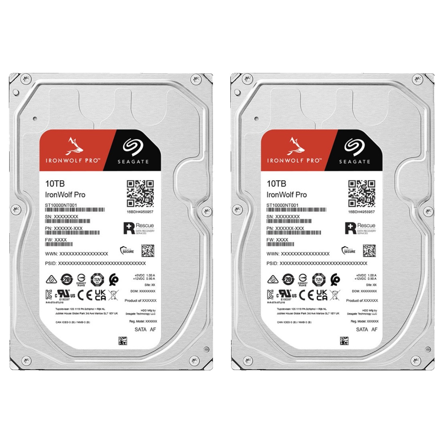 씨게이트 IronWolf Pro NAS용 HDD 패키지 2p 1,127,190원