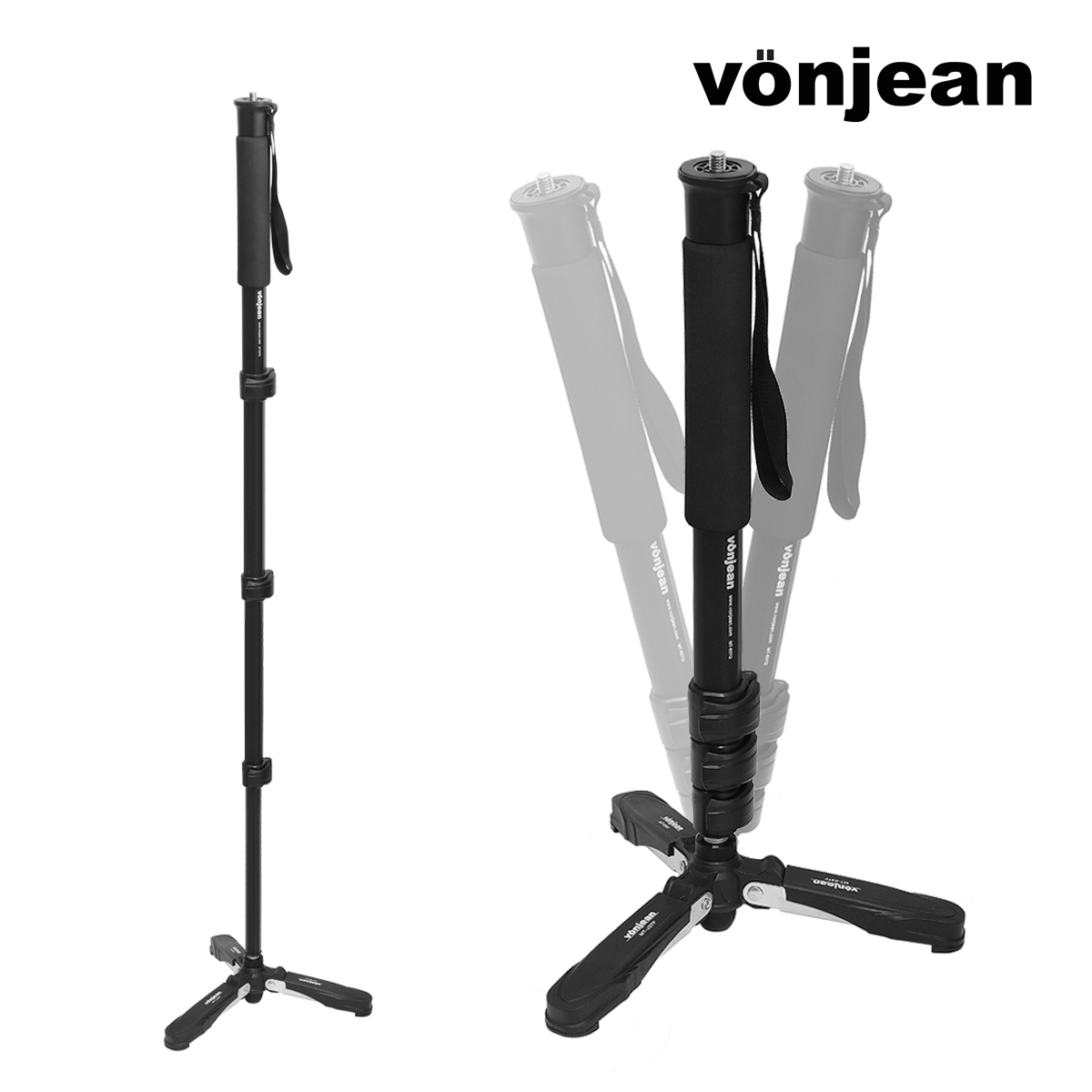 MT-837Q 프리미엄 스탠딩 모노포드 [DSLR 미러리스 카메라 캠코더 출사 브이로그 여행 캠핑 사진 영상 촬영 등] 58,000원