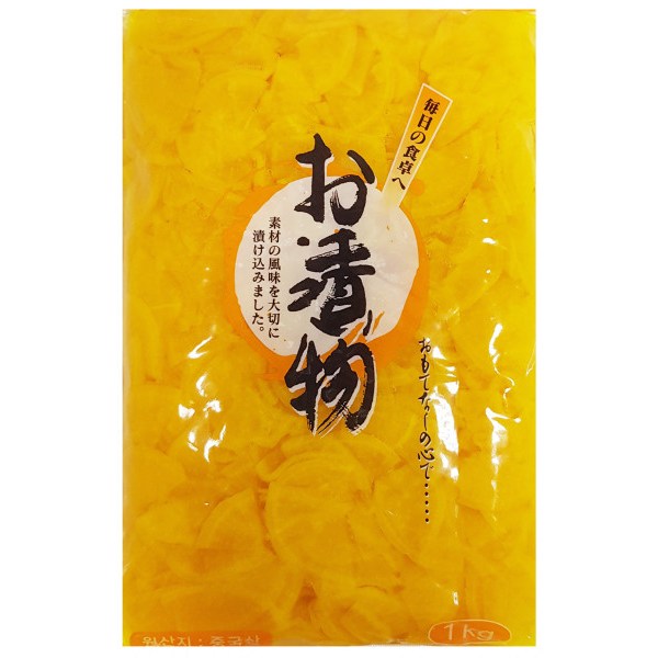 씨엘푸드 동경단무지 슬라이스 ( 1kg x 10ea ) 36,230원