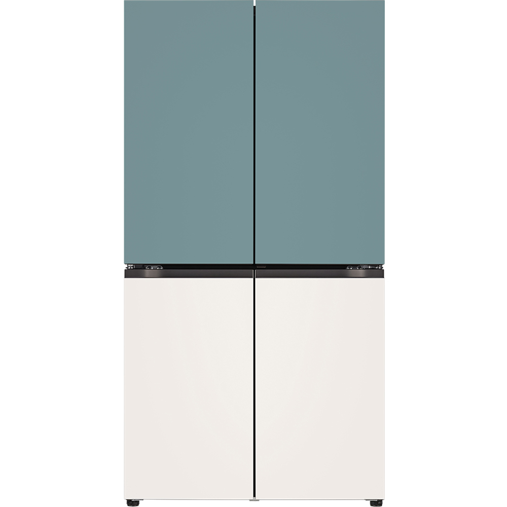 [색상선택형] LG전자 오브제 870L 매직스페이스 메탈 4도어 디오스 냉장고 방문설치 1,970,000원