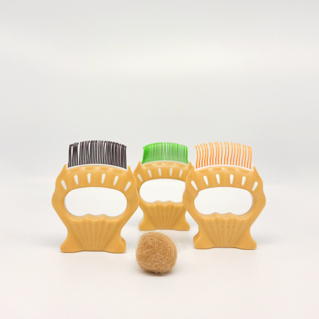 차즈마켓 고양이 조개빗 털제거기 브러쉬 털 빗, 1개, 그린(털갈이용) 9,900원