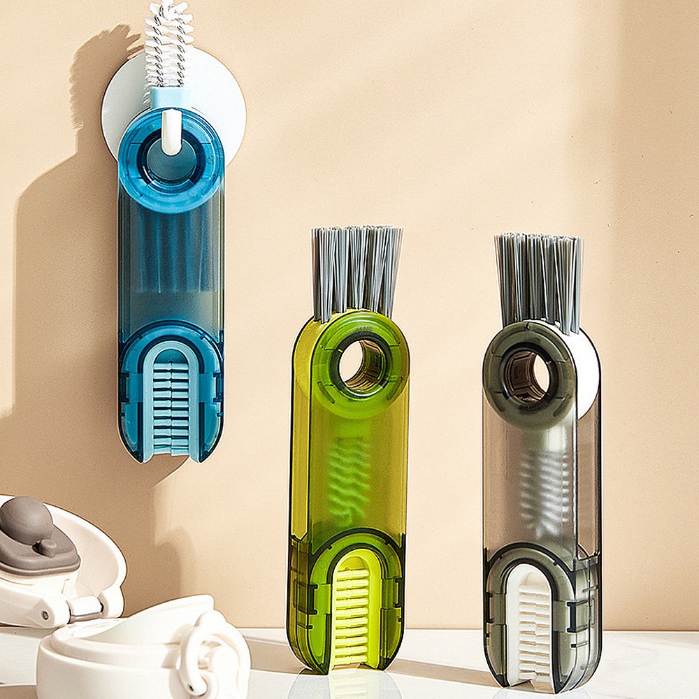 홈밸류언스 3in1 다용도 틈새솔 텀블러 미니 세척솔 혼합색상 3개 세트 4,800원