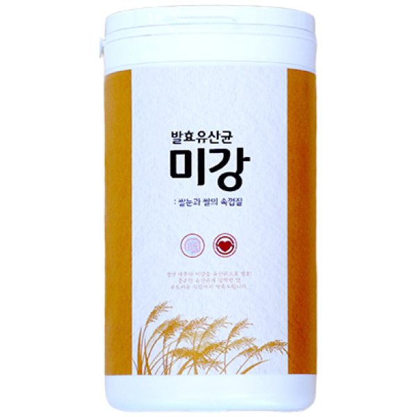 자연의약속 미강 유산균 발효시킨 쌀겨 쌀눈 미세망분쇄 부드러운 식감 GAP인증시설 도정 맛있는 발효유산균 미강, 4개, 500g 120,490원