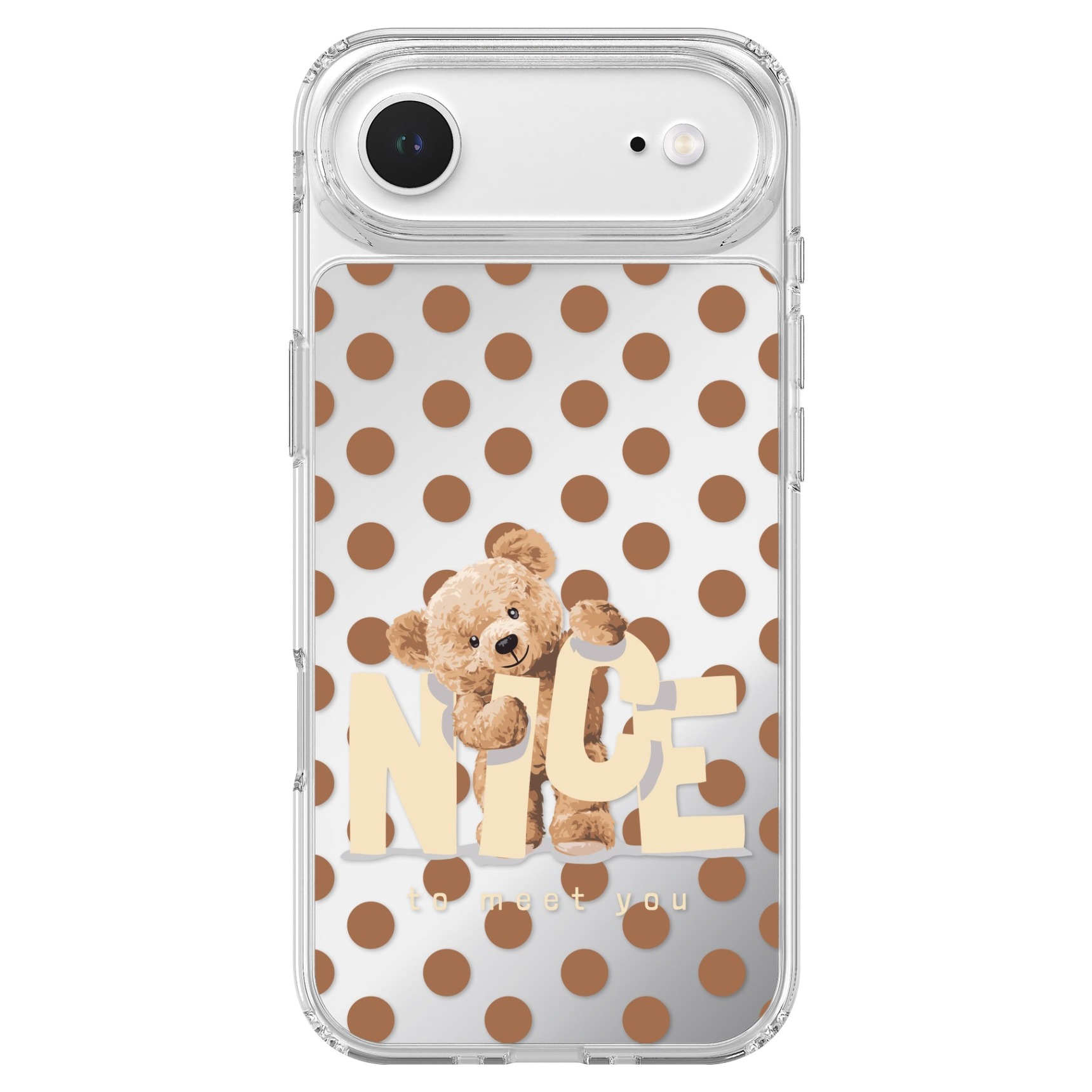 모란카노 퓨어쉴드 맥세이프 투명 테디 디자인 미러 체인지 스킨 휴대폰 케이스 12,190원